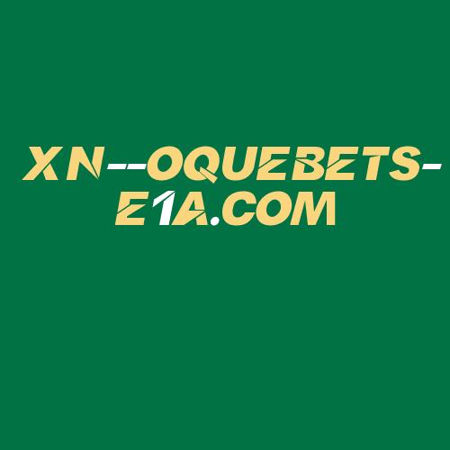 Logo da XN--OQUEBETS-E1A